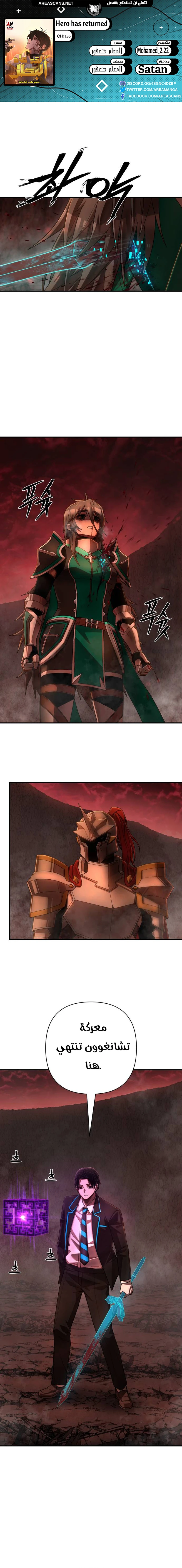 Read Hero Has Returned ar Manga Online