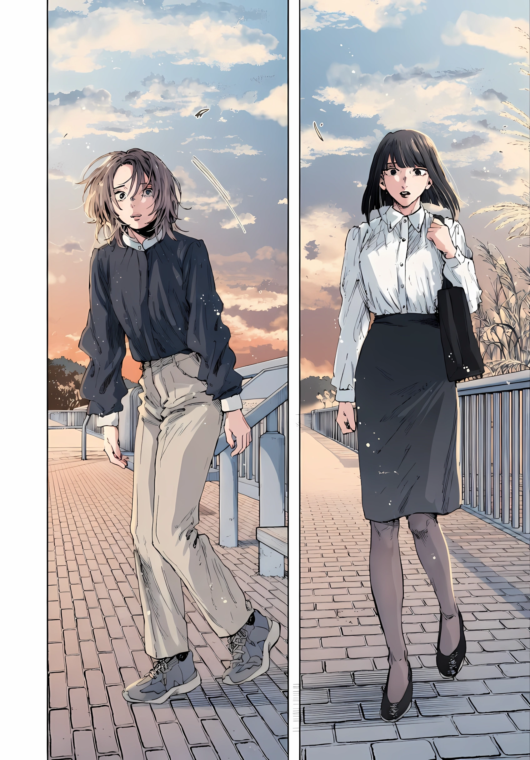 Read kaoru hana wa rin to saku ar Manga Online