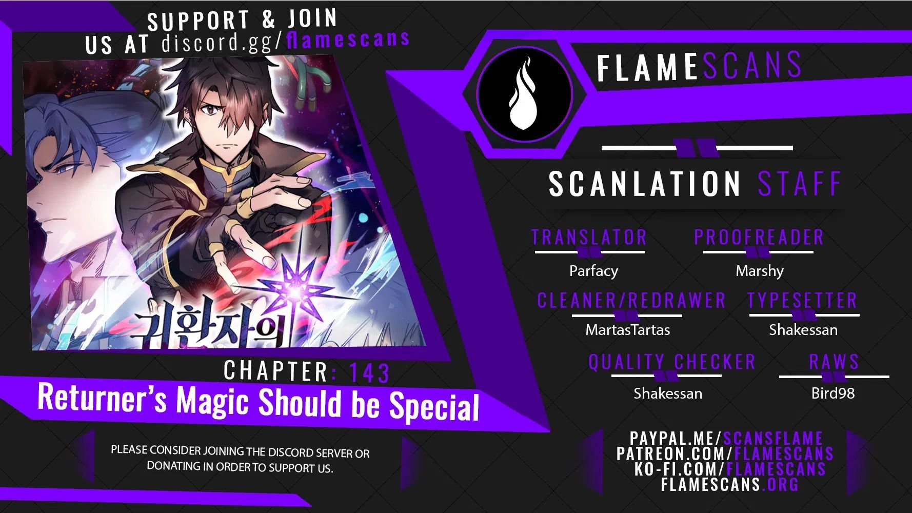 Read A Returner's Magic Should Be Special Manga Online