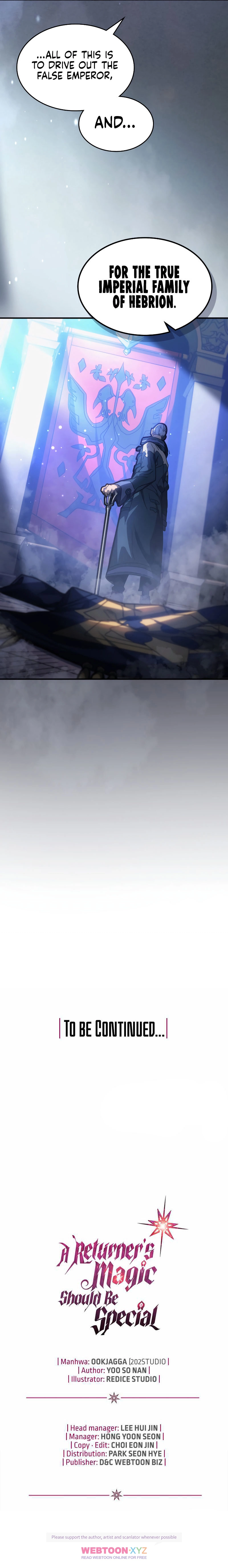 Read A Returner's Magic Should Be Special Manga Online