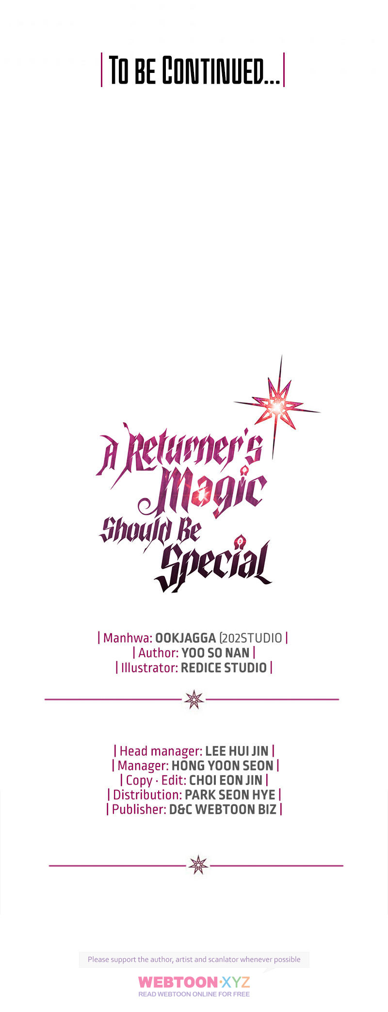 Read A Returner's Magic Should Be Special Manga Online