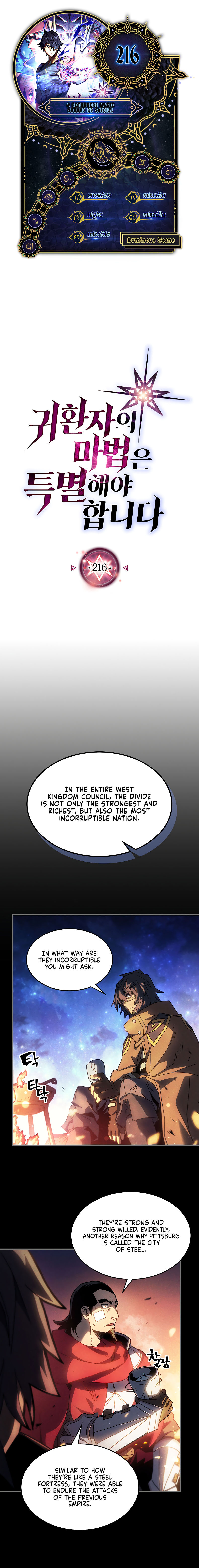 Read A Returner's Magic Should Be Special Manga Online