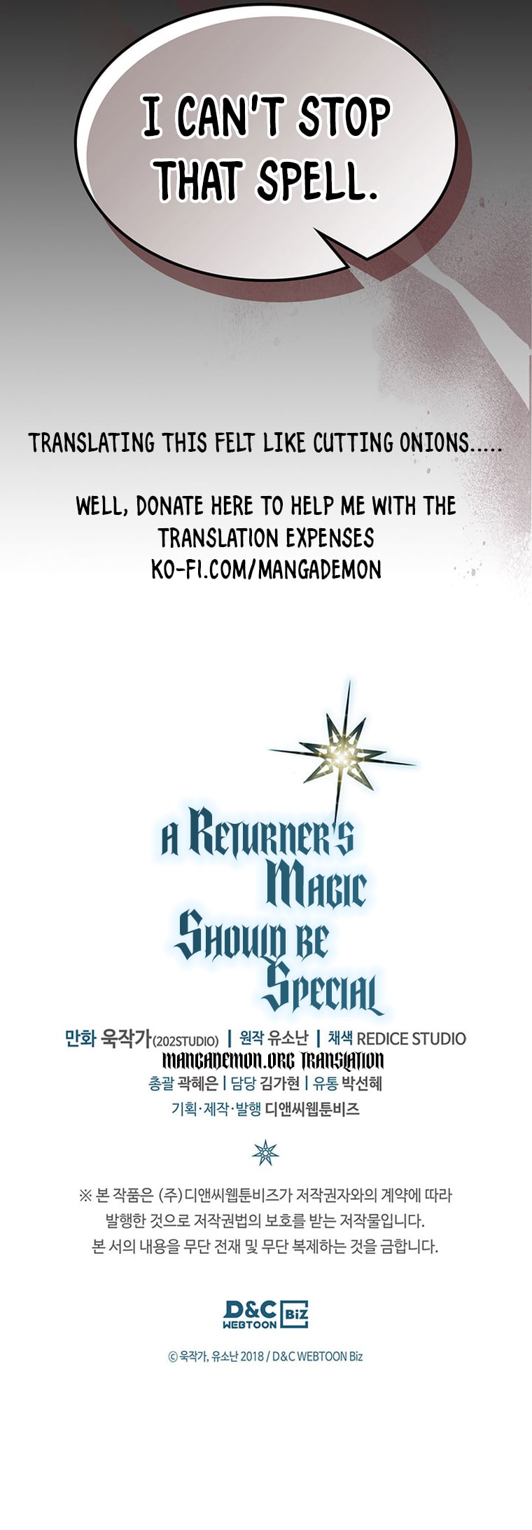 Read A Returner's Magic Should Be Special Manga Online