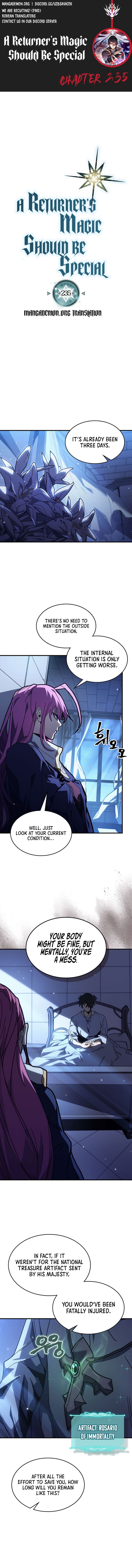 Read A Returner's Magic Should Be Special Manga Online