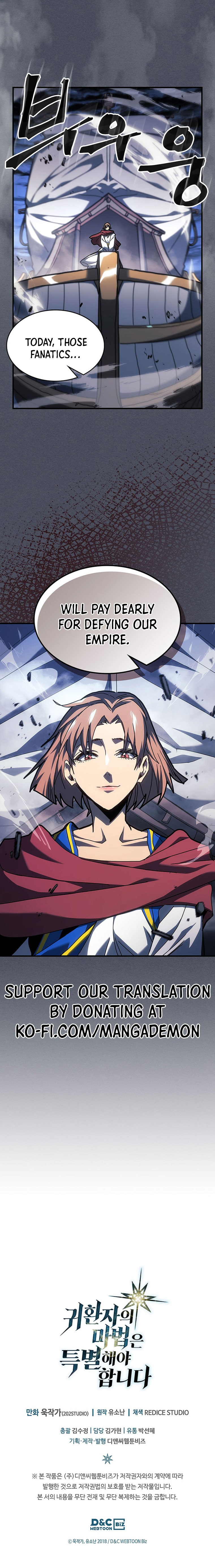 Read A Returner's Magic Should Be Special Manga Online