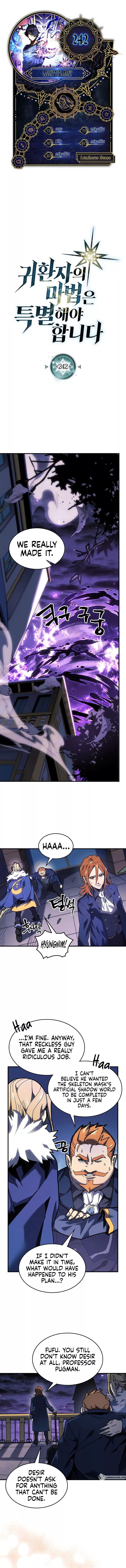 Read A Returner's Magic Should Be Special Manga Online