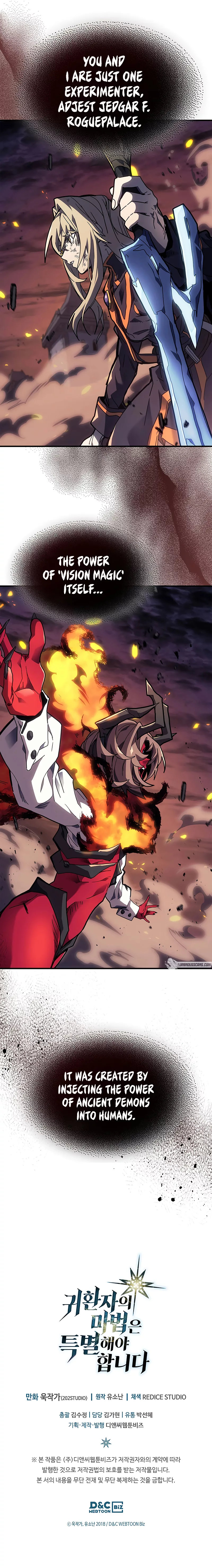 Read A Returner's Magic Should Be Special Manga Online