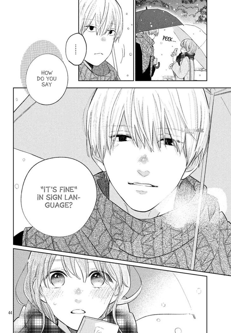 Read A Sign of Affection Manga Online