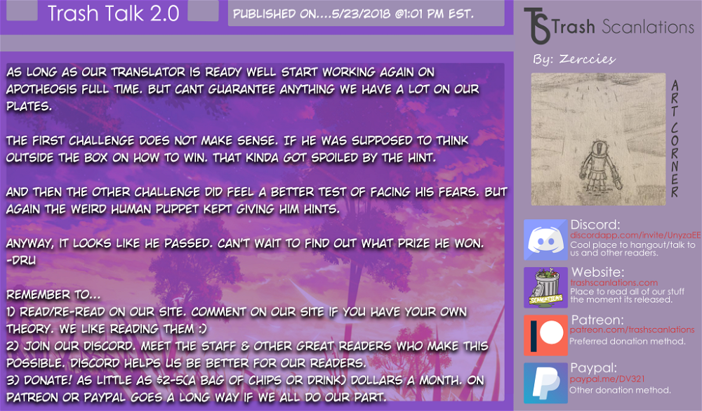 Read Apotheosis Manga Online