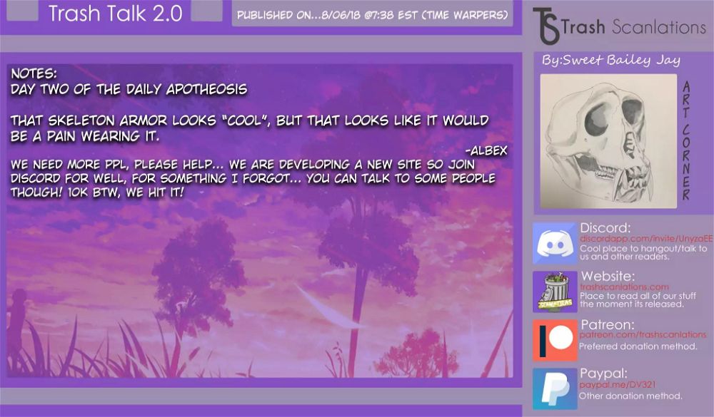 Read Apotheosis Manga Online