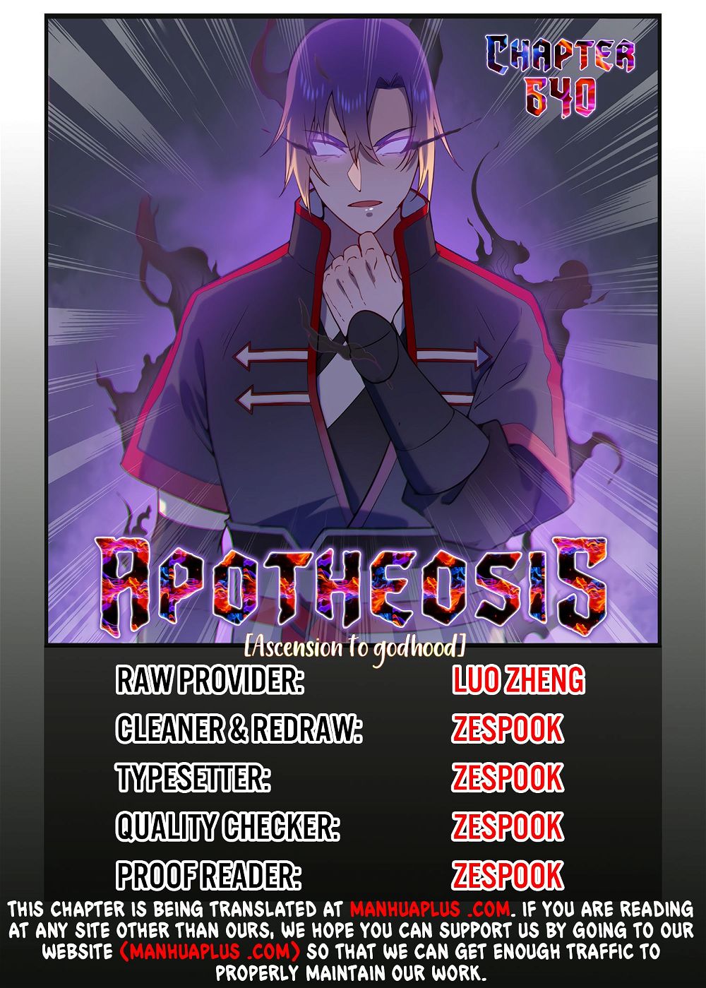 Read Apotheosis Manga Online