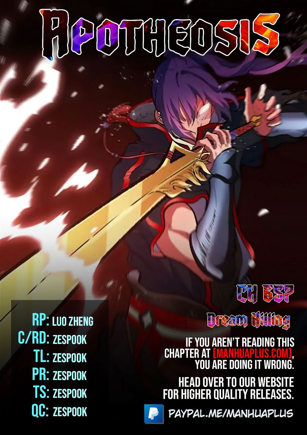 Read Apotheosis Manga Online