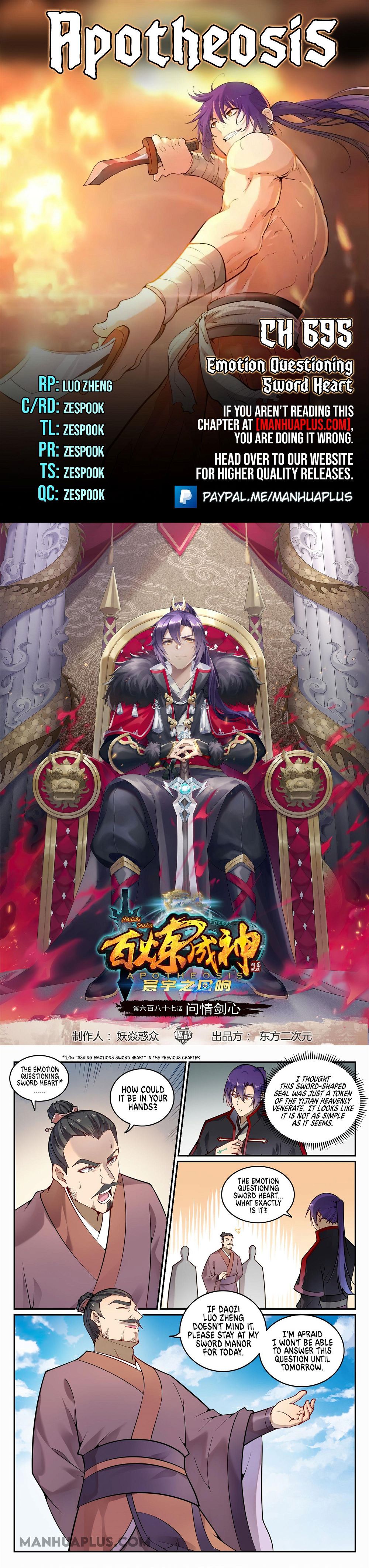 Read Apotheosis Manga Online