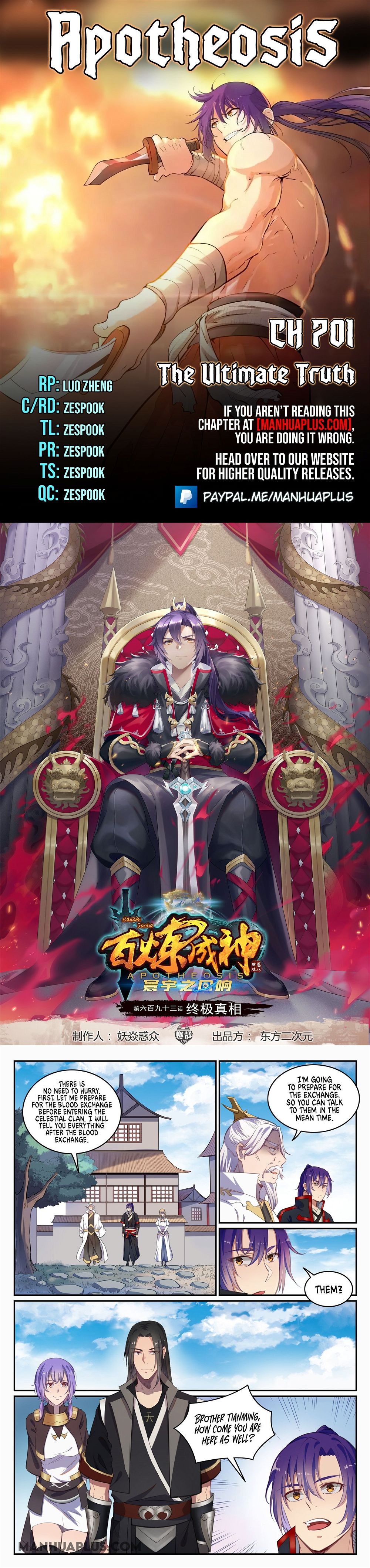 Read Apotheosis Manga Online