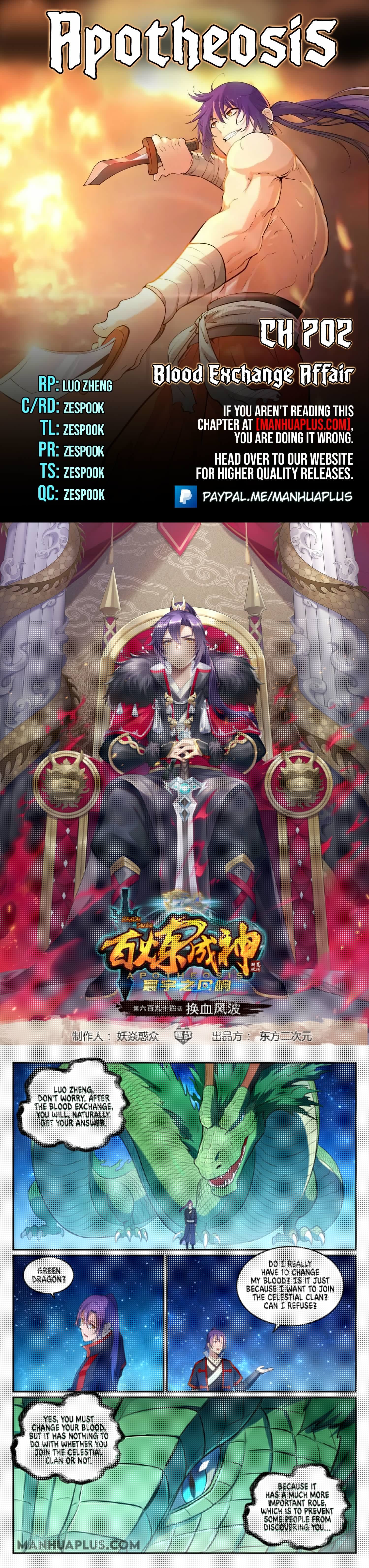 Read Apotheosis Manga Online