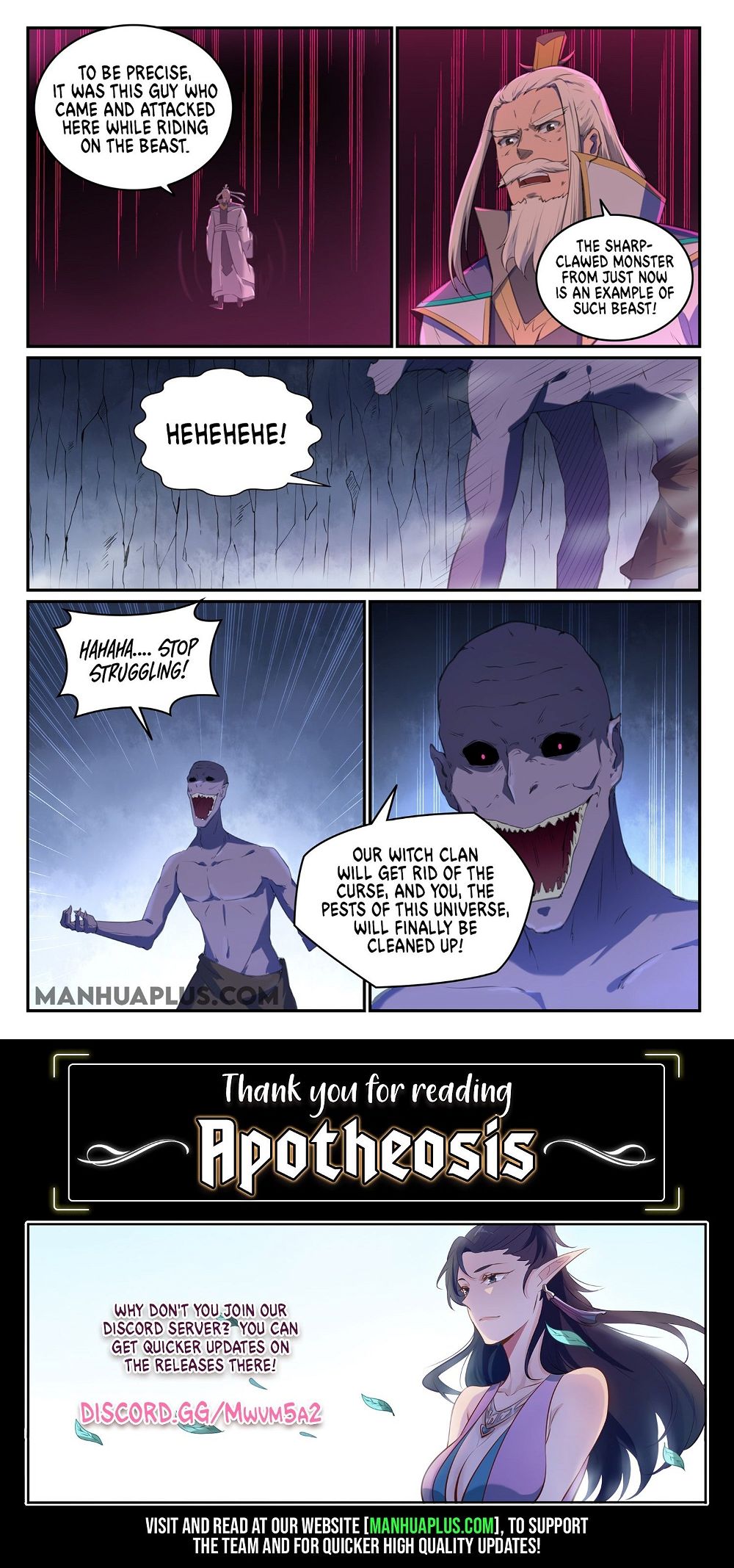 Read Apotheosis Manga Online