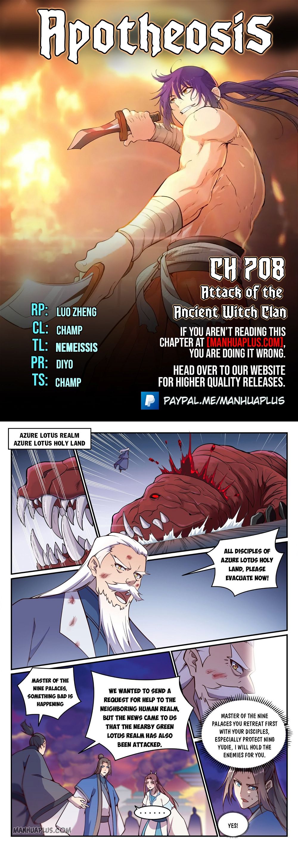 Read Apotheosis Manga Online