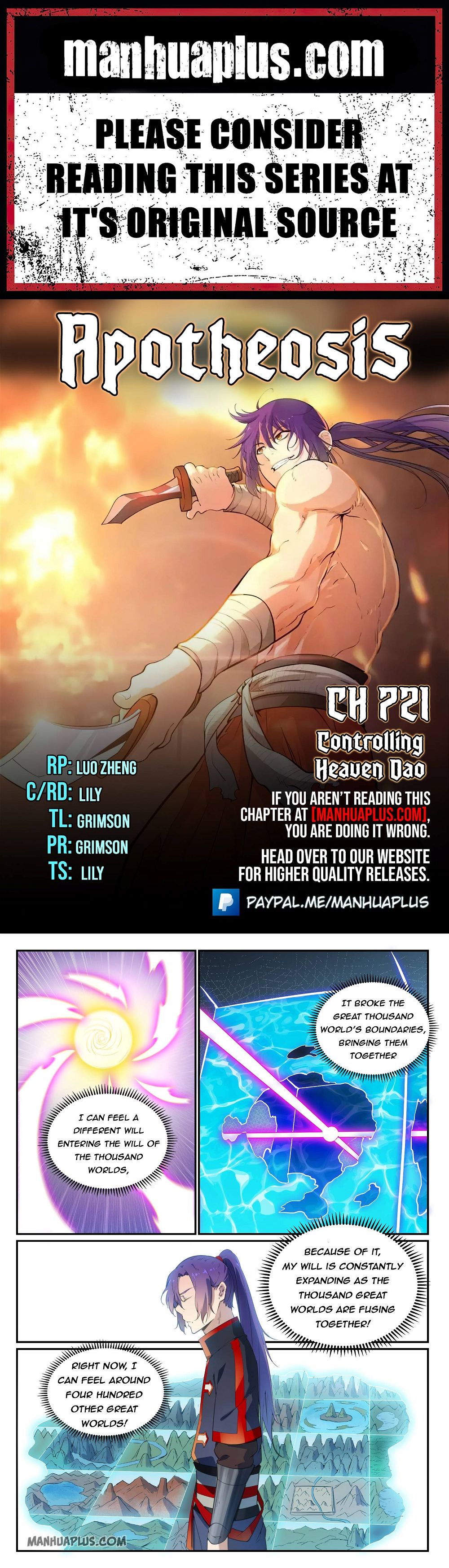 Read Apotheosis Manga Online