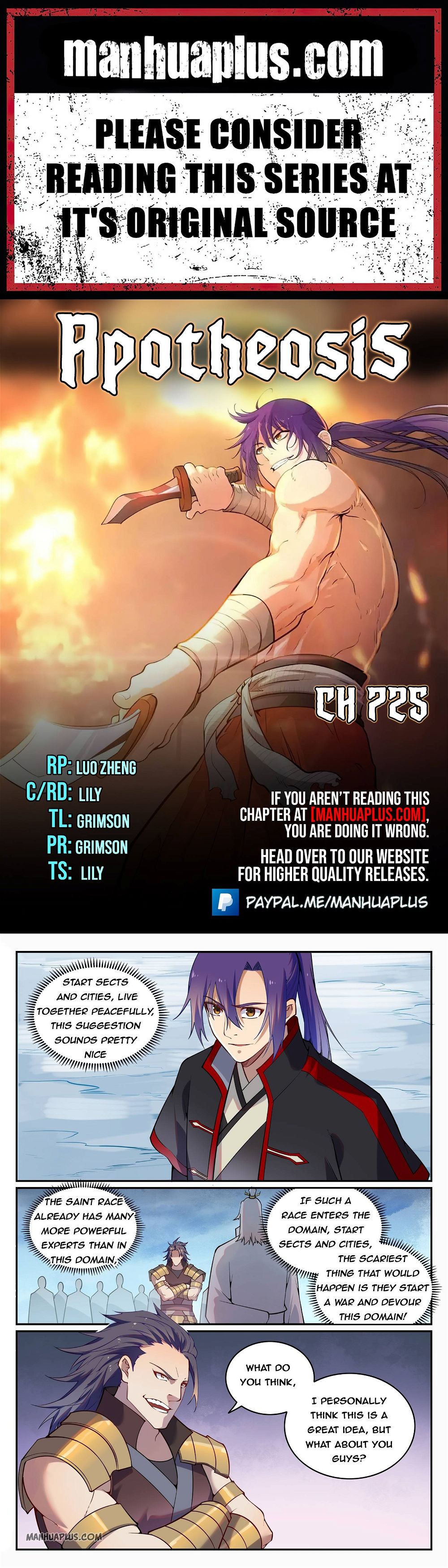 Read Apotheosis Manga Online