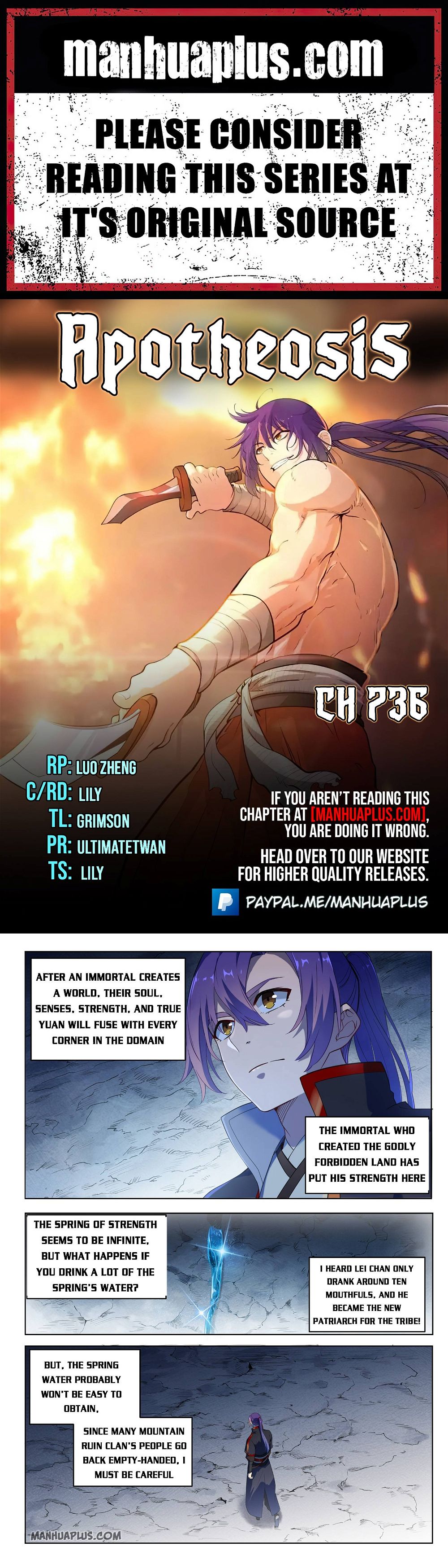 Read Apotheosis Manga Online