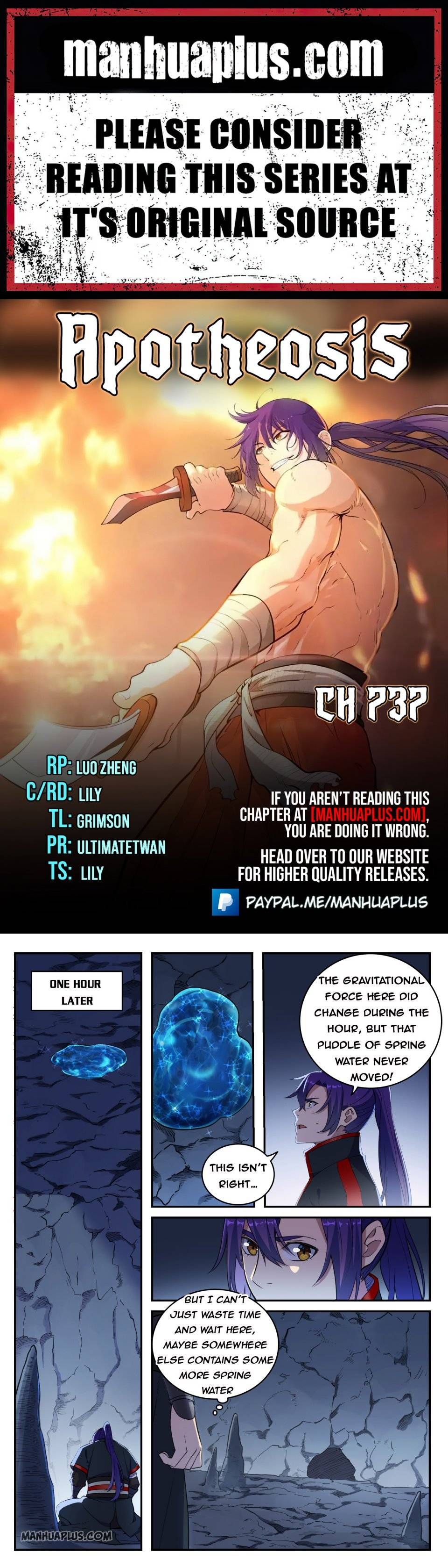 Read Apotheosis Manga Online