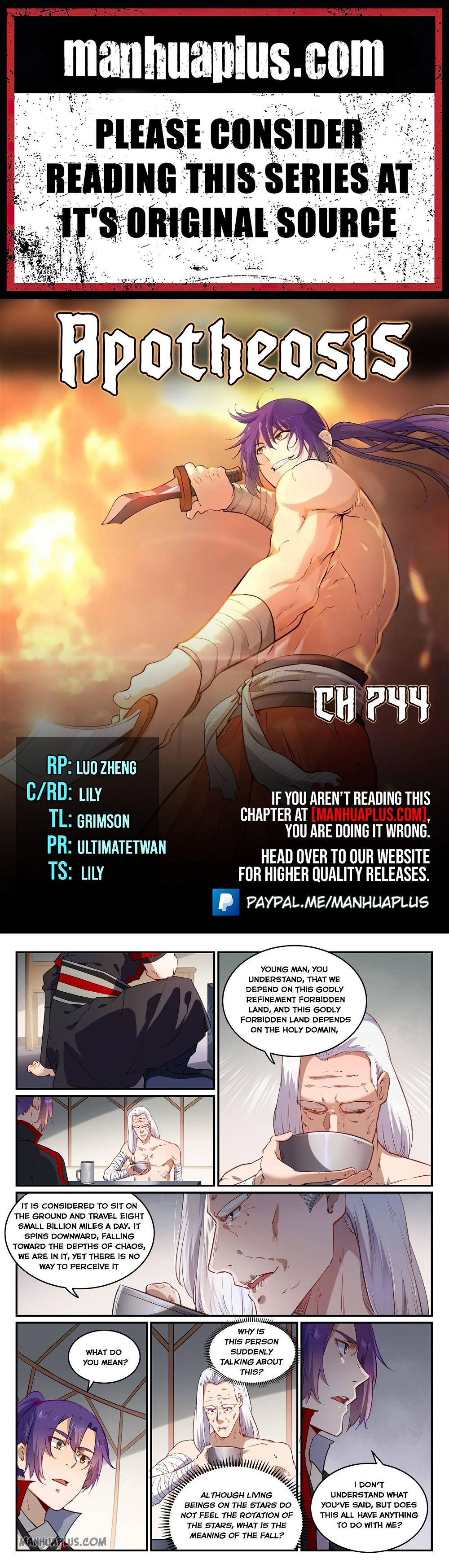 Read Apotheosis Manga Online