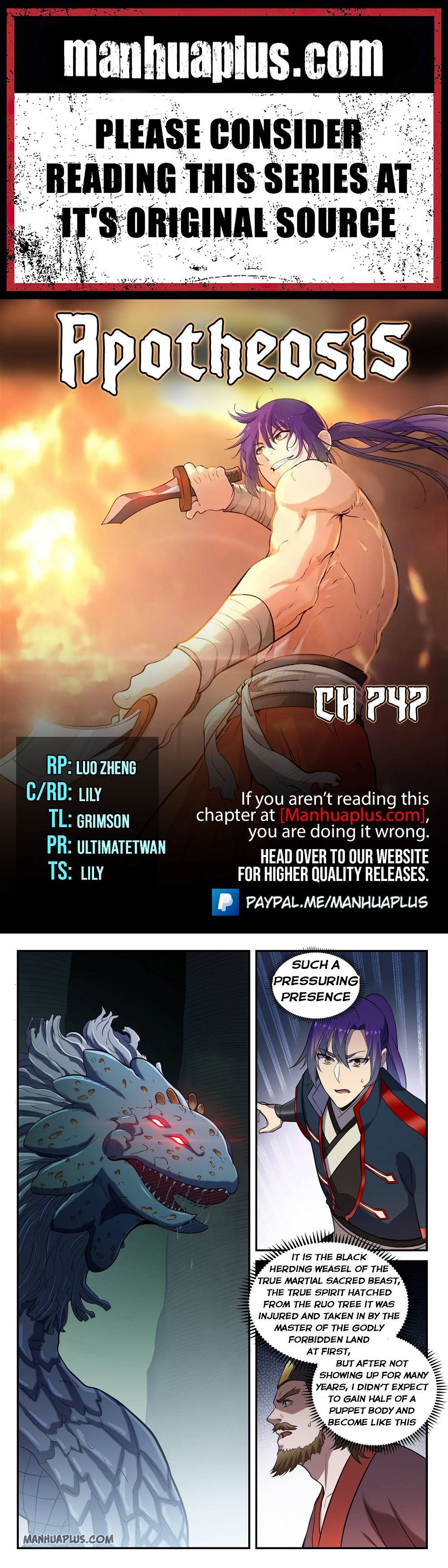 Read Apotheosis Manga Online