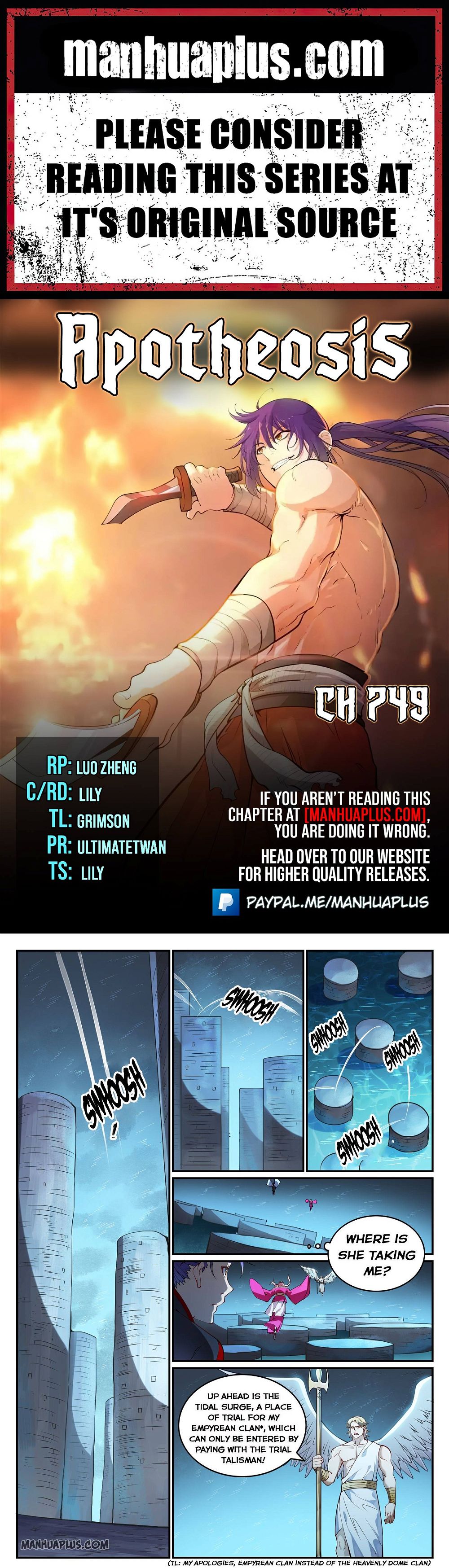 Read Apotheosis Manga Online
