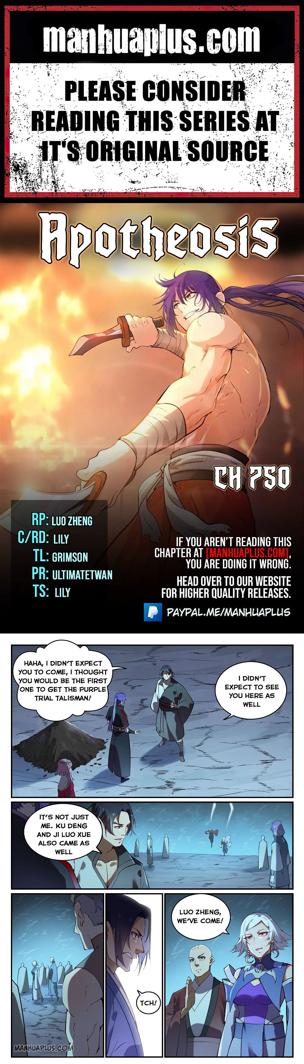 Read Apotheosis Manga Online