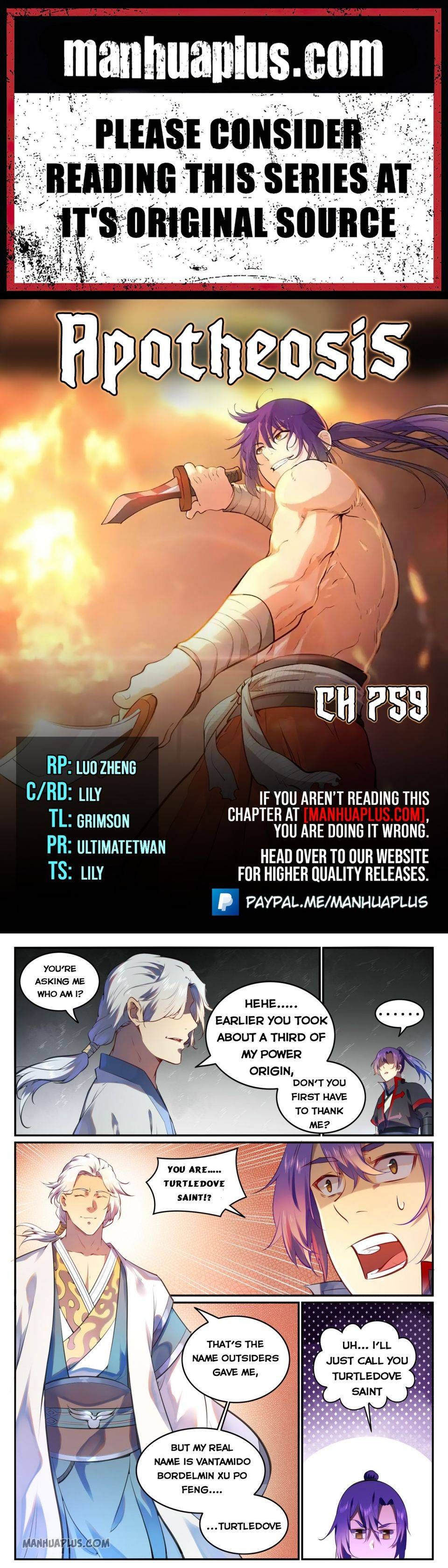 Read Apotheosis Manga Online