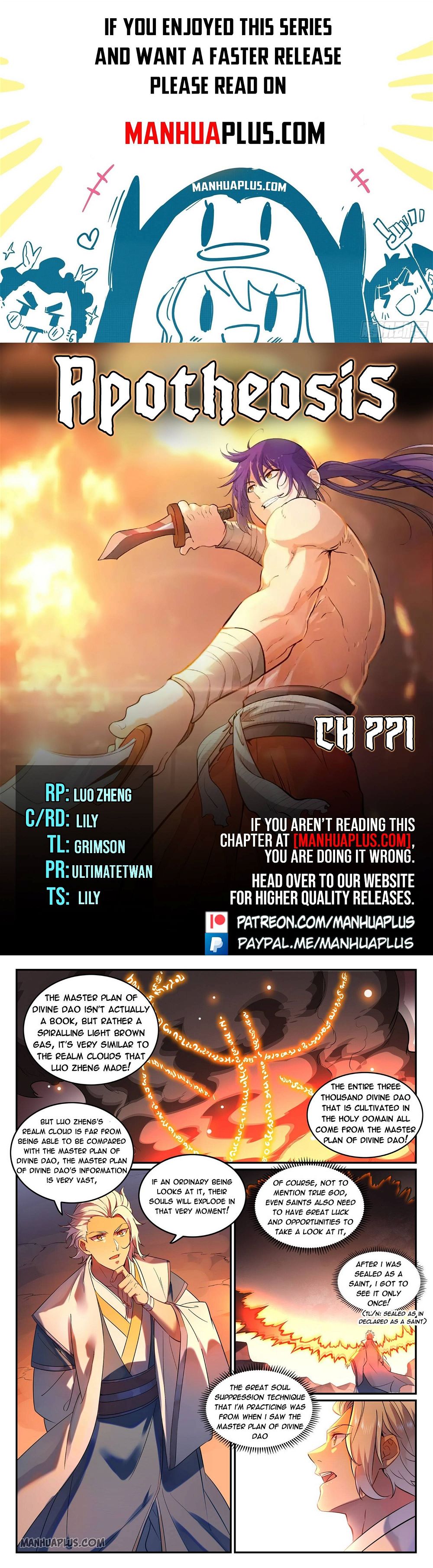 Read Apotheosis Manga Online
