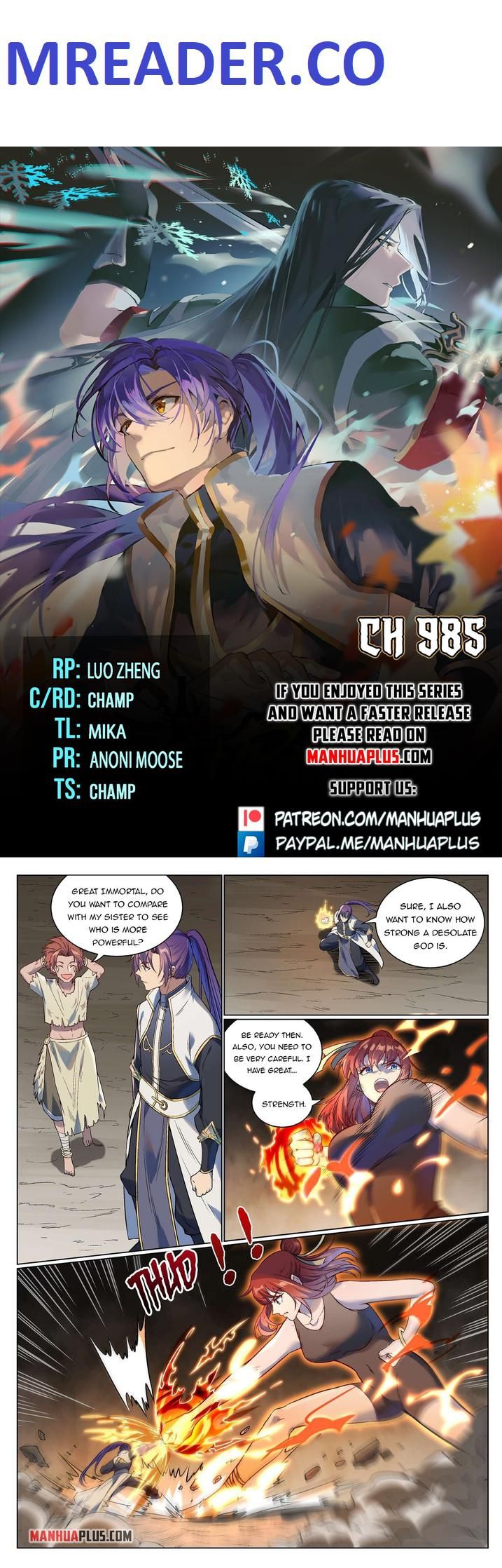 Read Apotheosis Manga Online