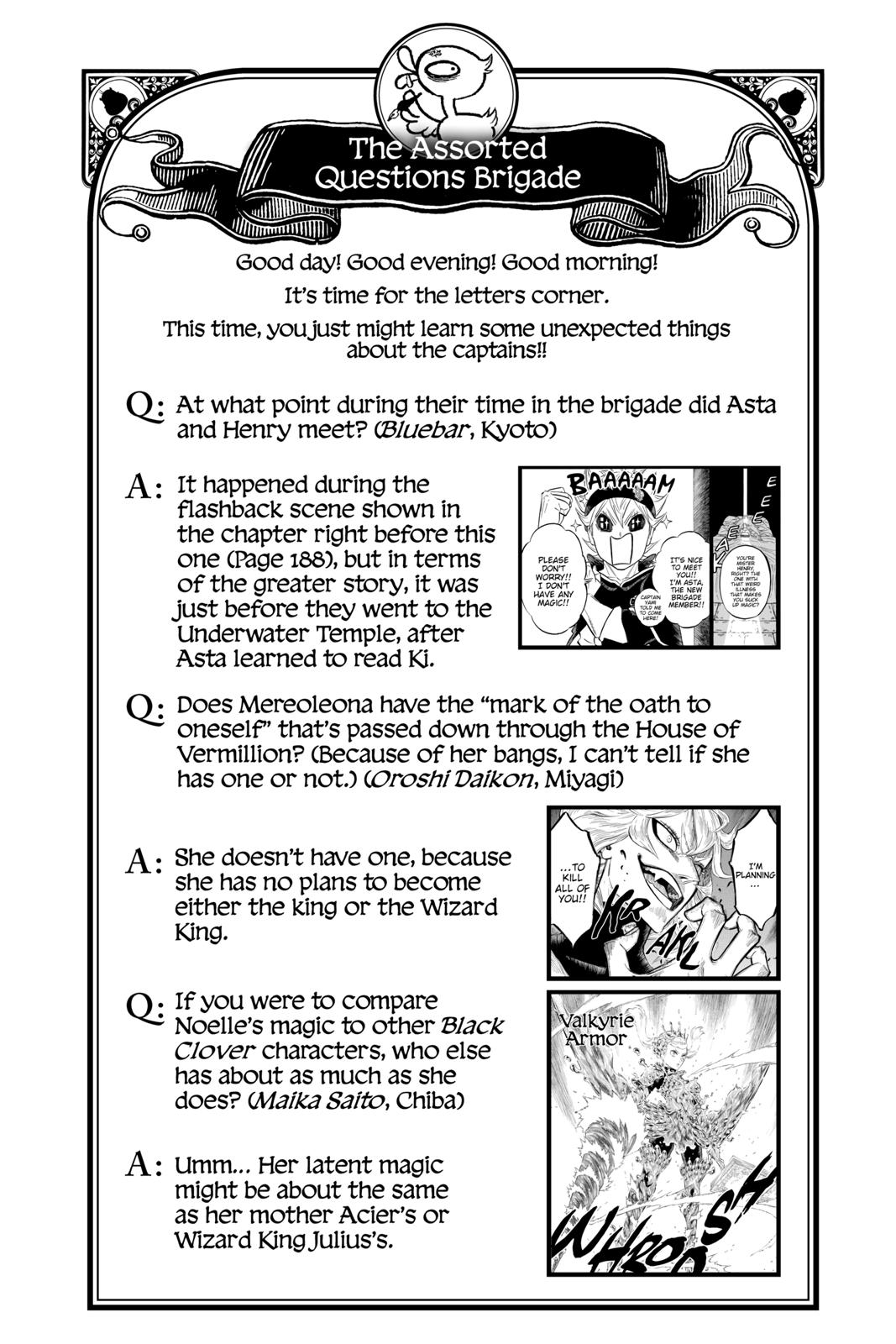 Read Black Clover Manga Online