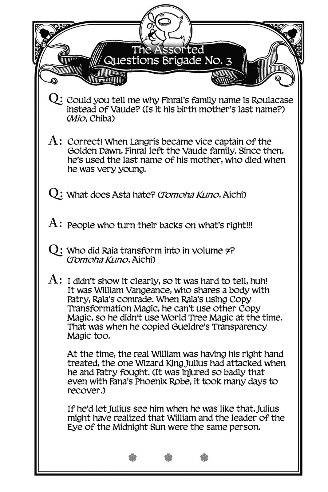 Read Black Clover Manga Online