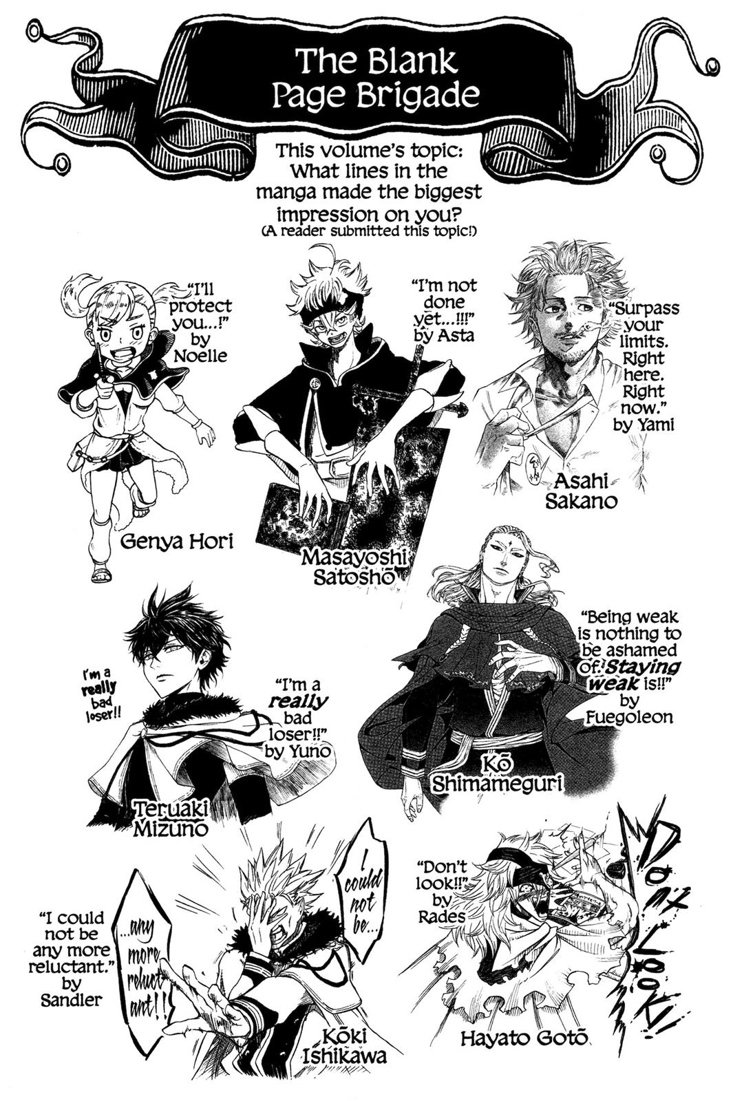 Read Black Clover Manga Online
