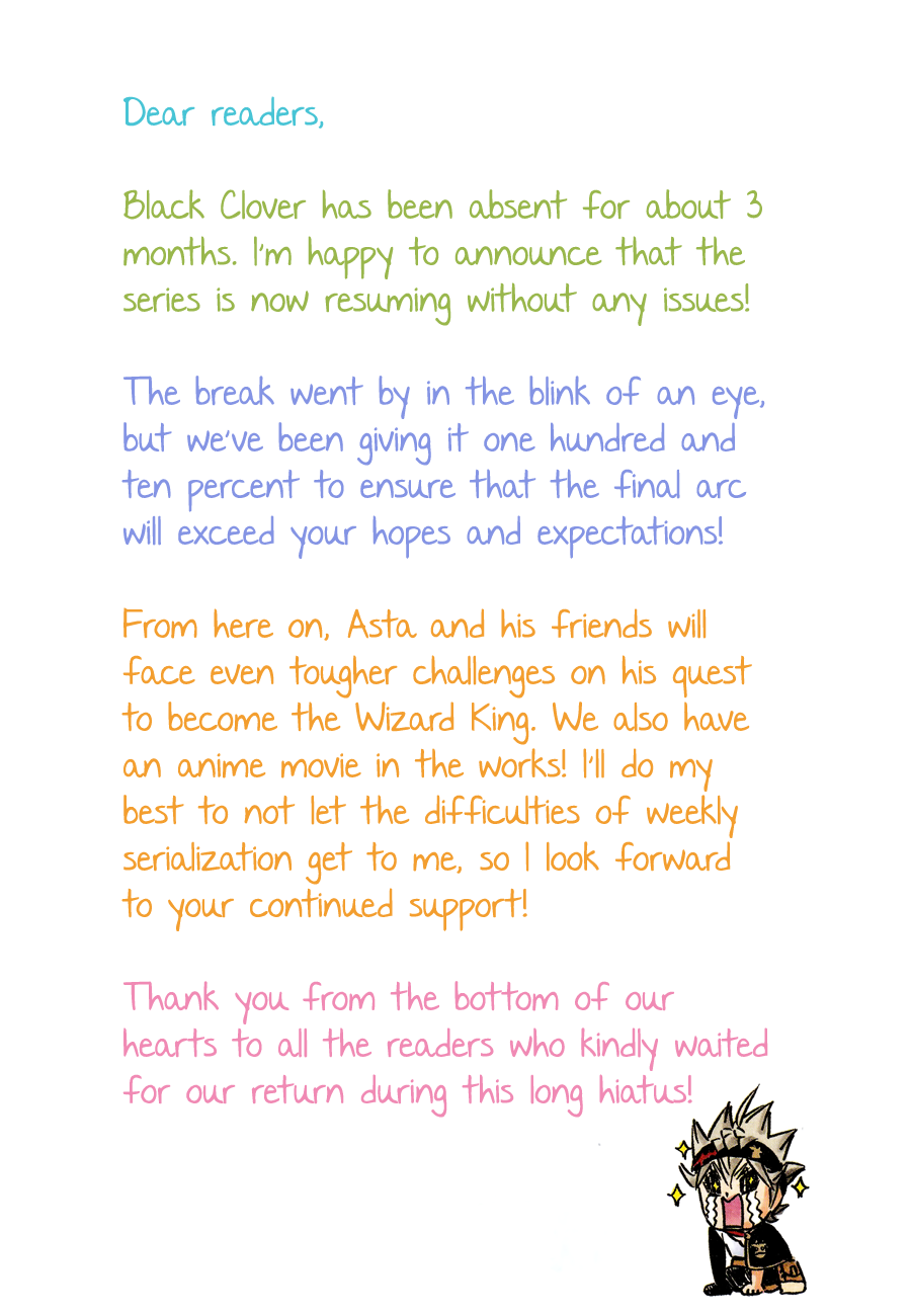 Read Black Clover Manga Online