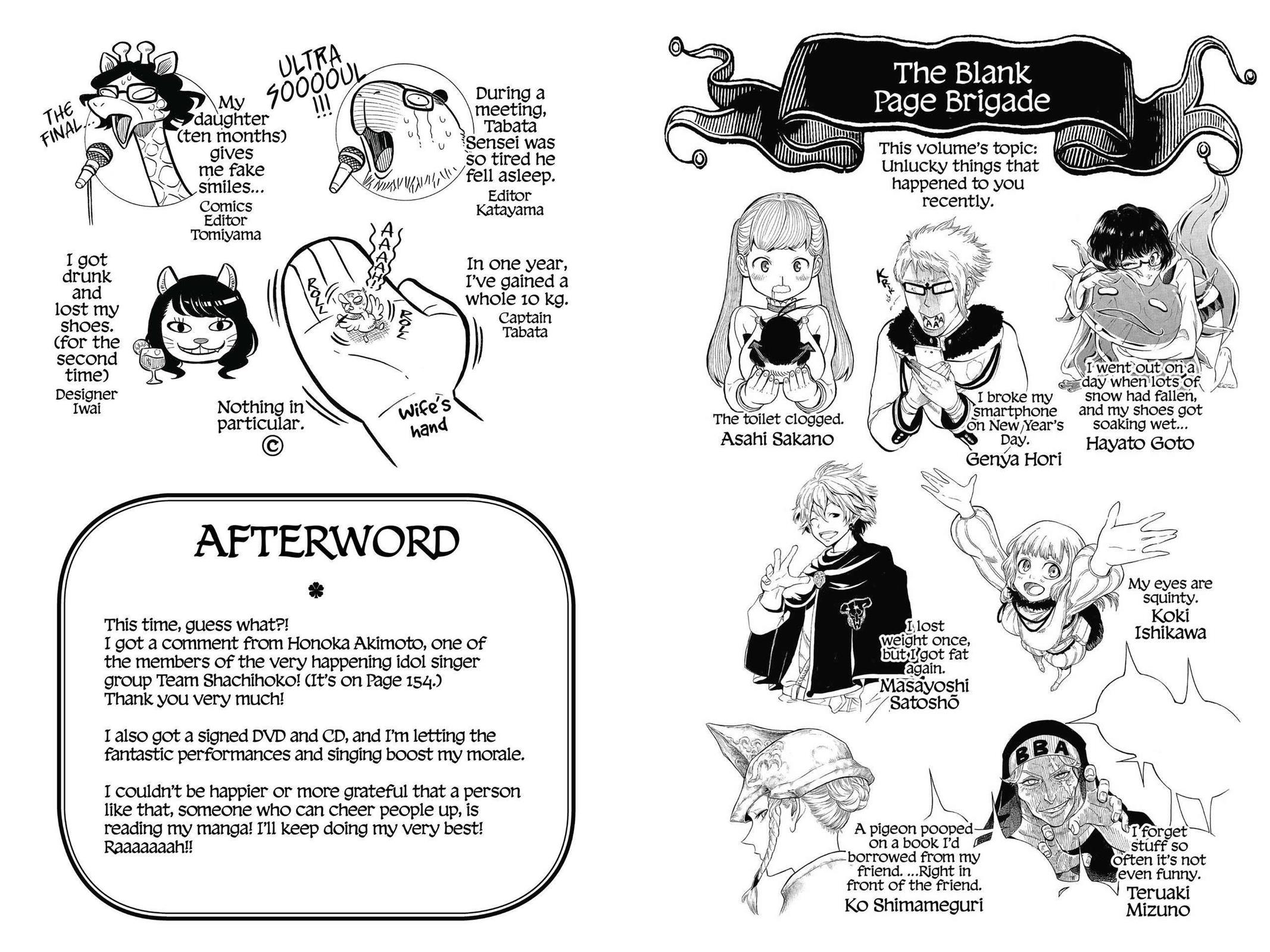 Read Black Clover Manga Online