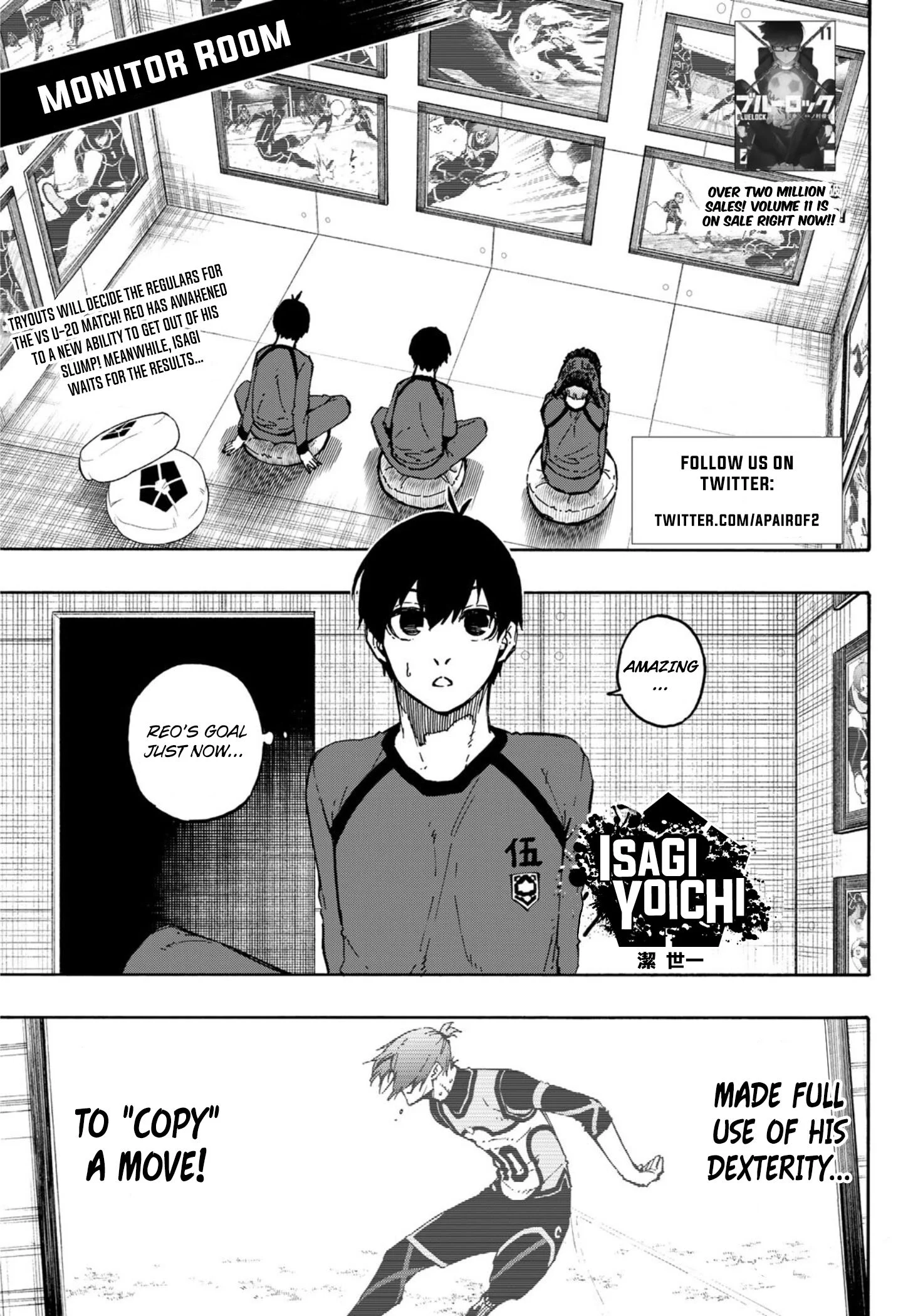 Read Blue Lock Manga Online