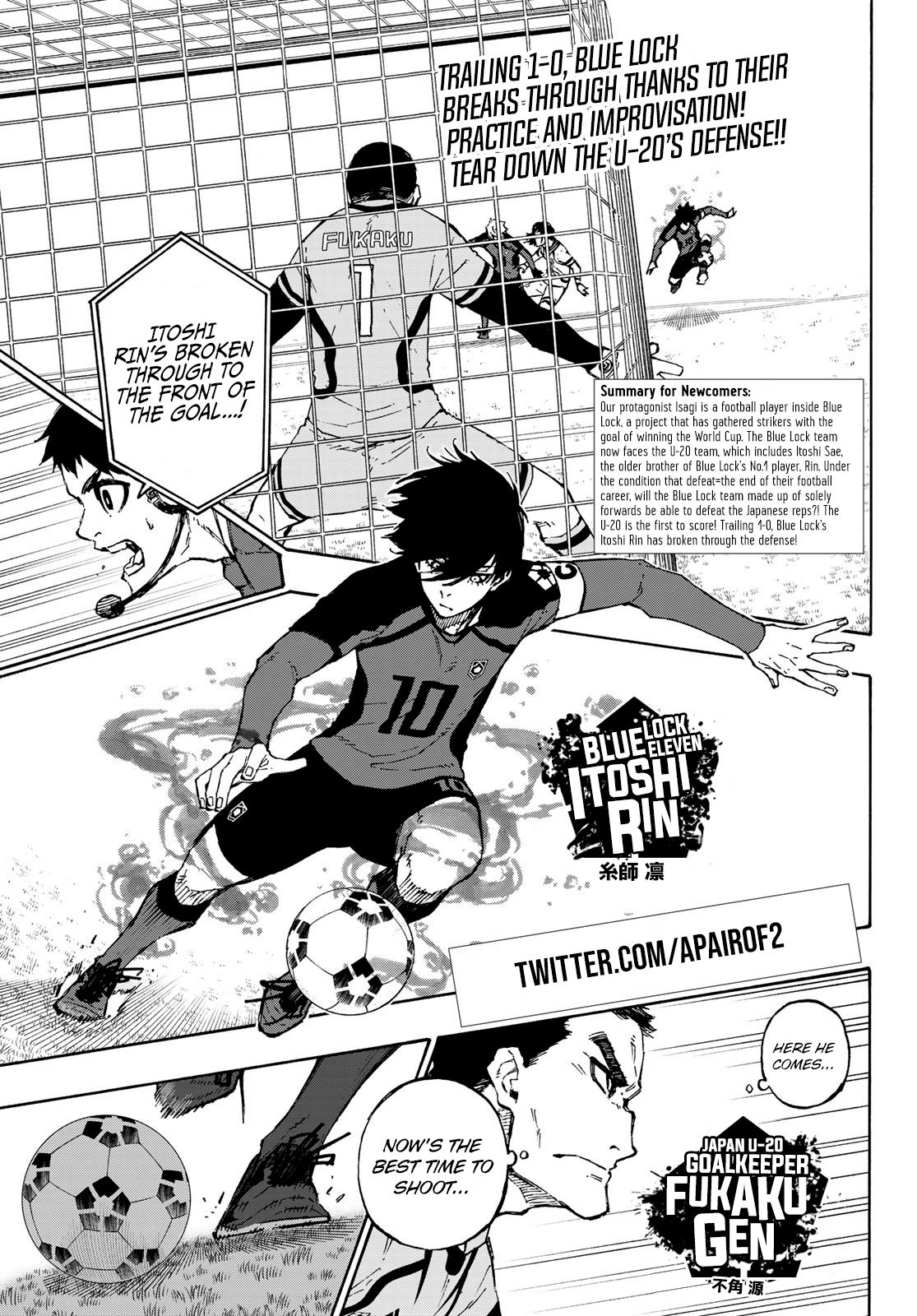 Read Blue Lock Manga Online