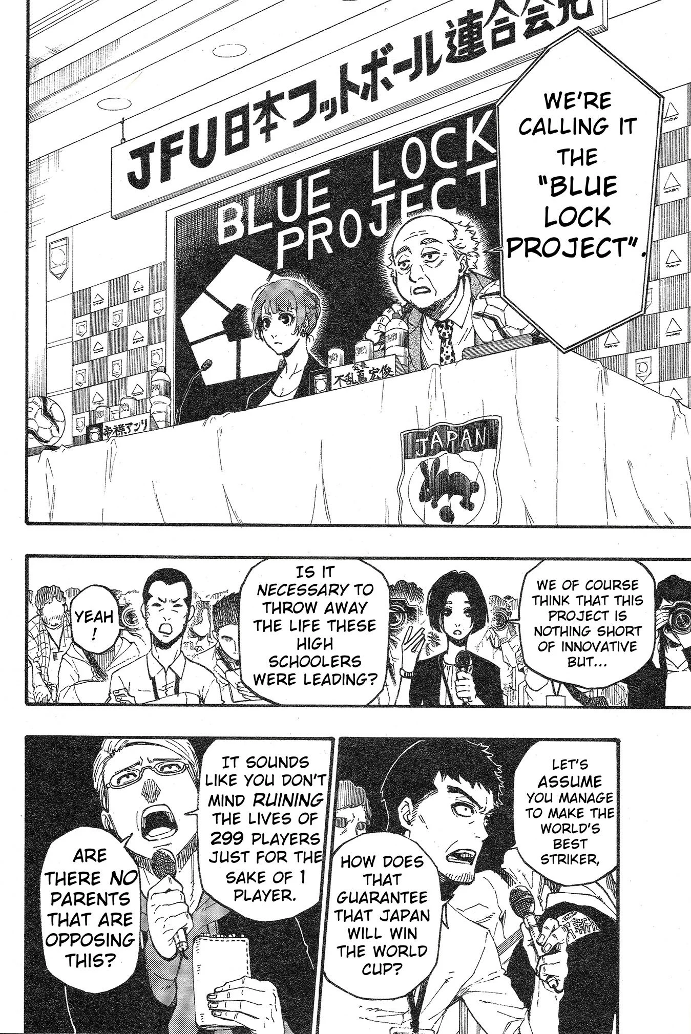 Read Blue Lock Manga Online