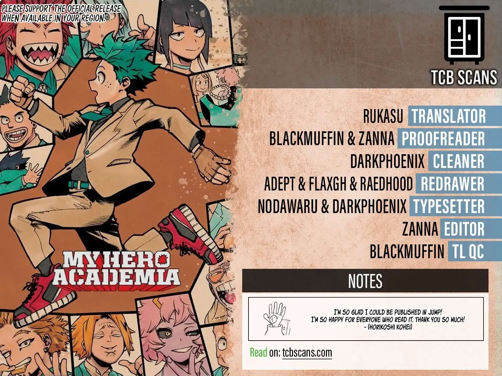 Read Boku No Hero Academia Manga Online