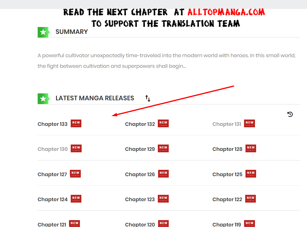 Read Cultivator Against Hero Society Manga Online