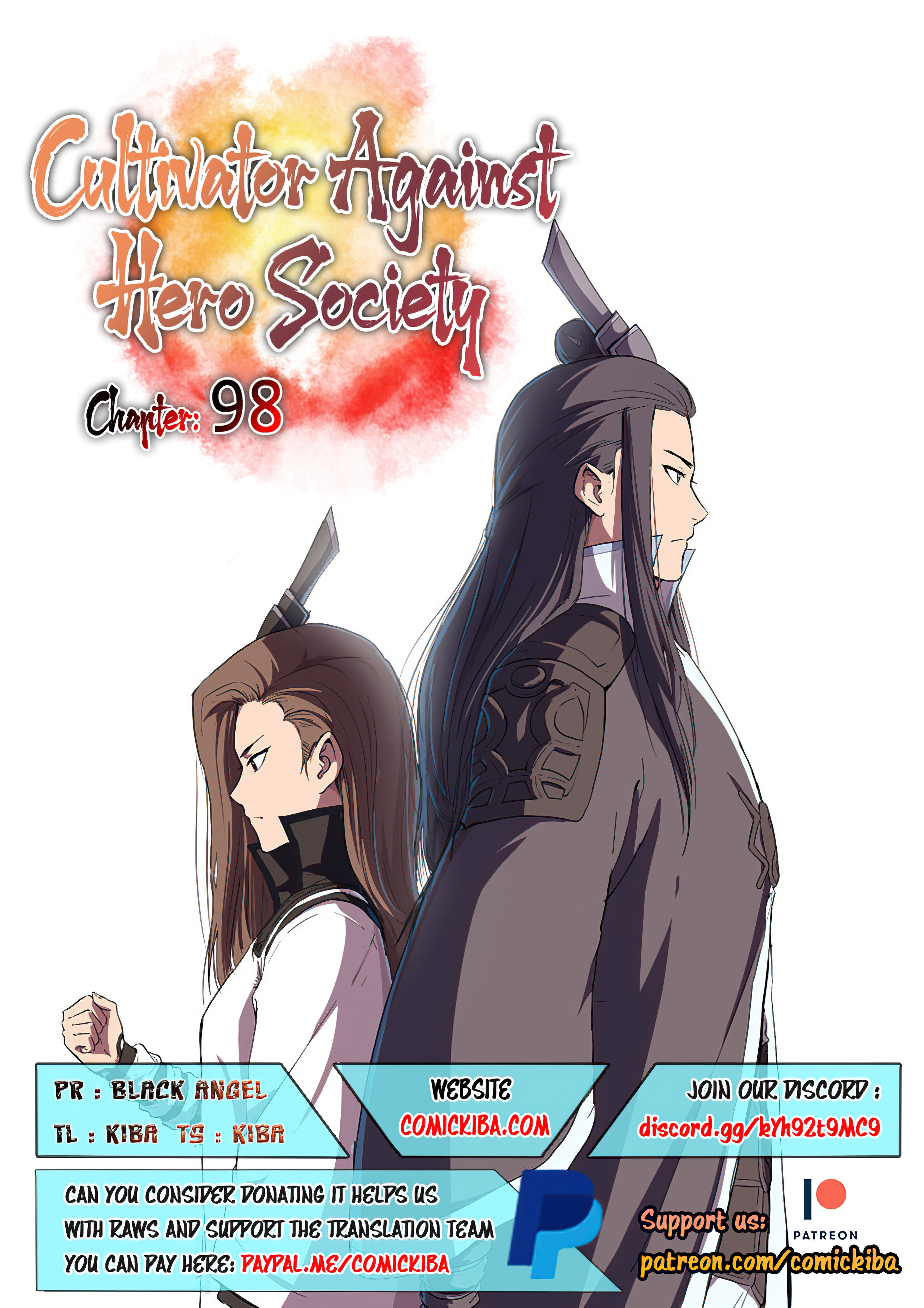 Read Cultivator Against Hero Society Manga Online
