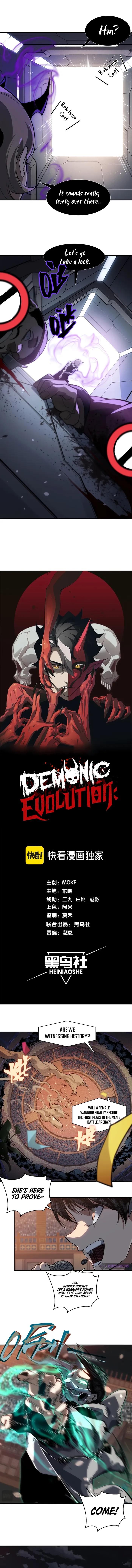 Read Demonic Evolution Manga Online