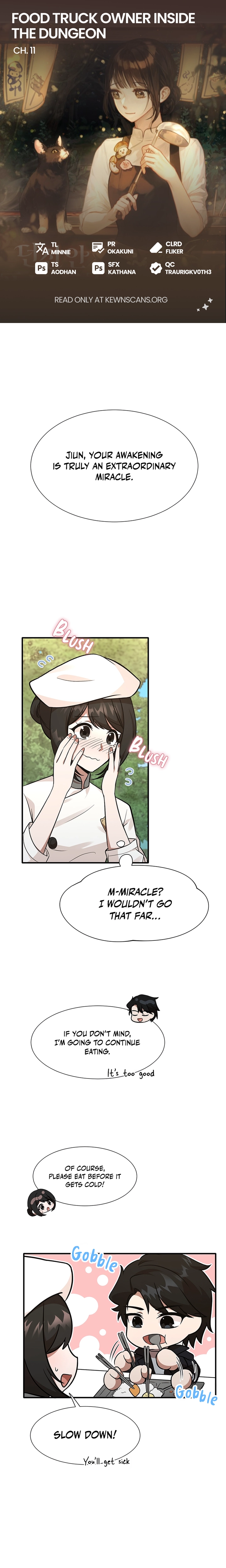 Read Food Truck Owner Inside the Dungeon Manga Online