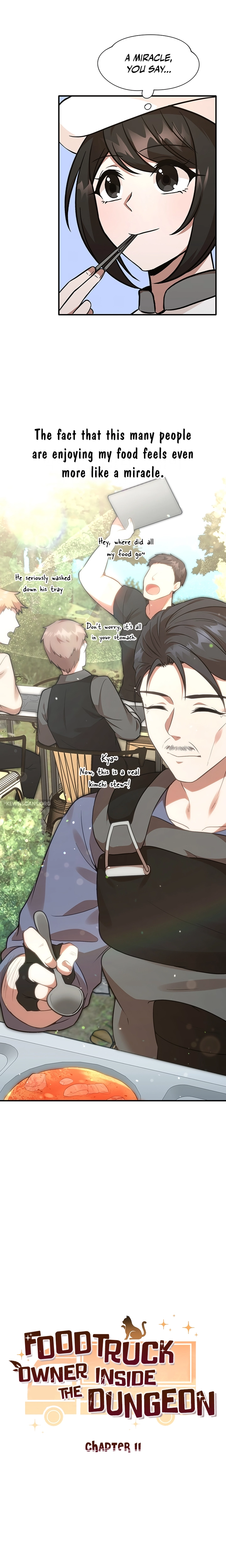 Read Food Truck Owner Inside the Dungeon Manga Online