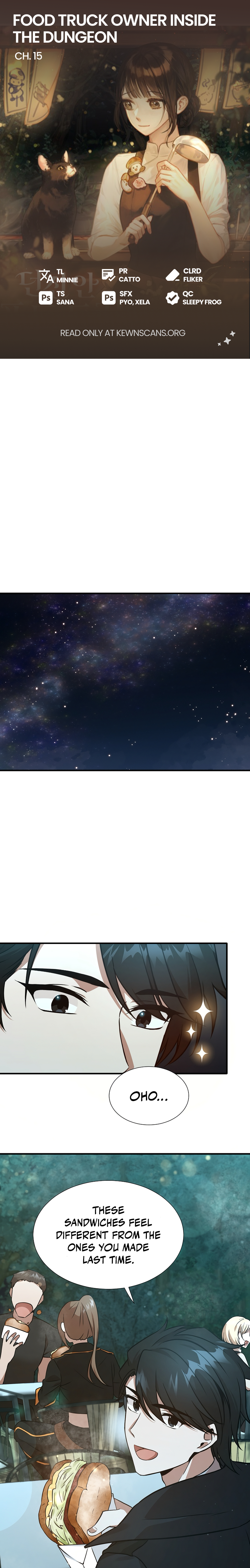 Read Food Truck Owner Inside the Dungeon Manga Online