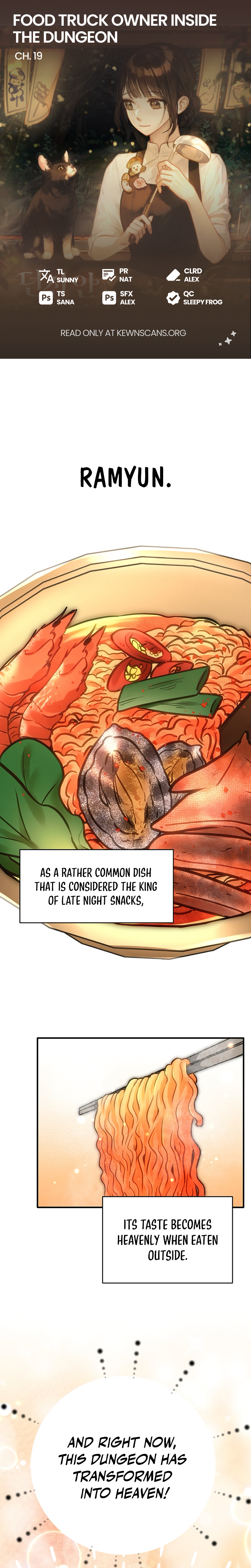 Read Food Truck Owner Inside the Dungeon Manga Online