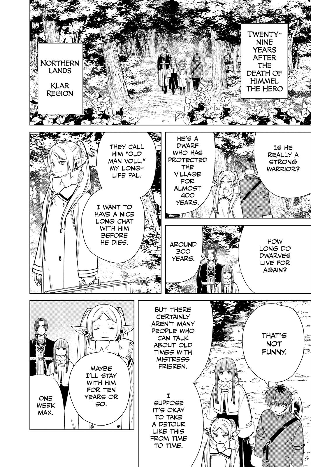 Read Frieren_ Beyond Journey's End Manga Online