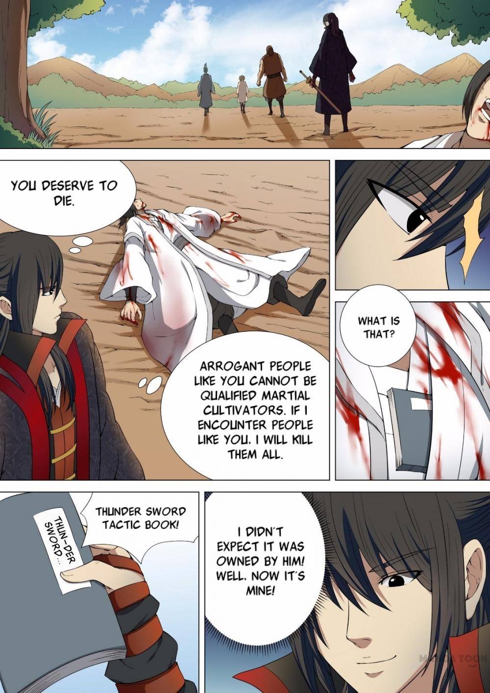 Read God of Martial Arts Manga Online